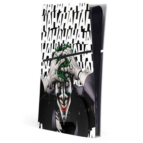 DC Comics The Joker Killing Joke Variant Cover Art by Brian Bolland PS5 Slim Digital Edition Console Skin